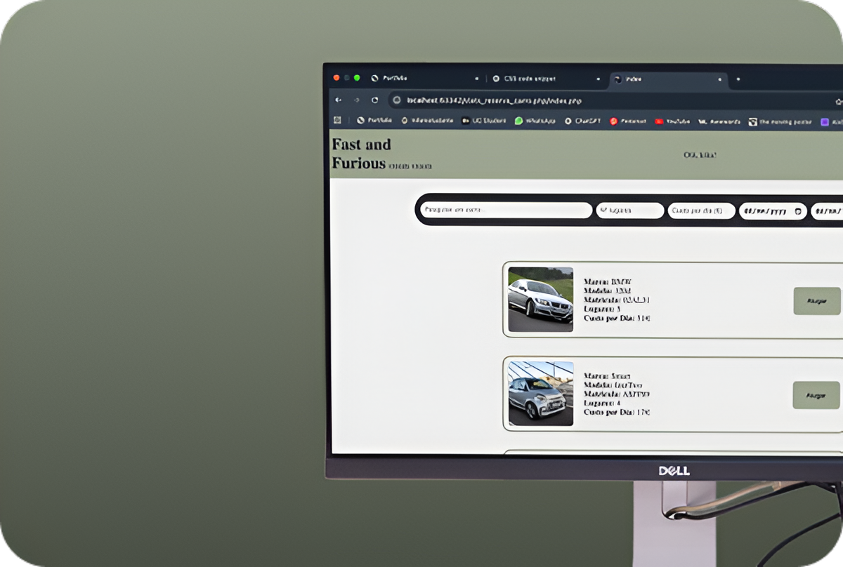 Fast & Furious Cars Inc. Project